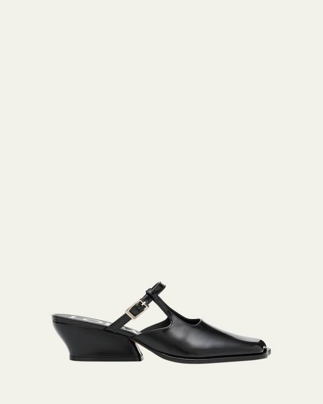 Onda Leather Mules